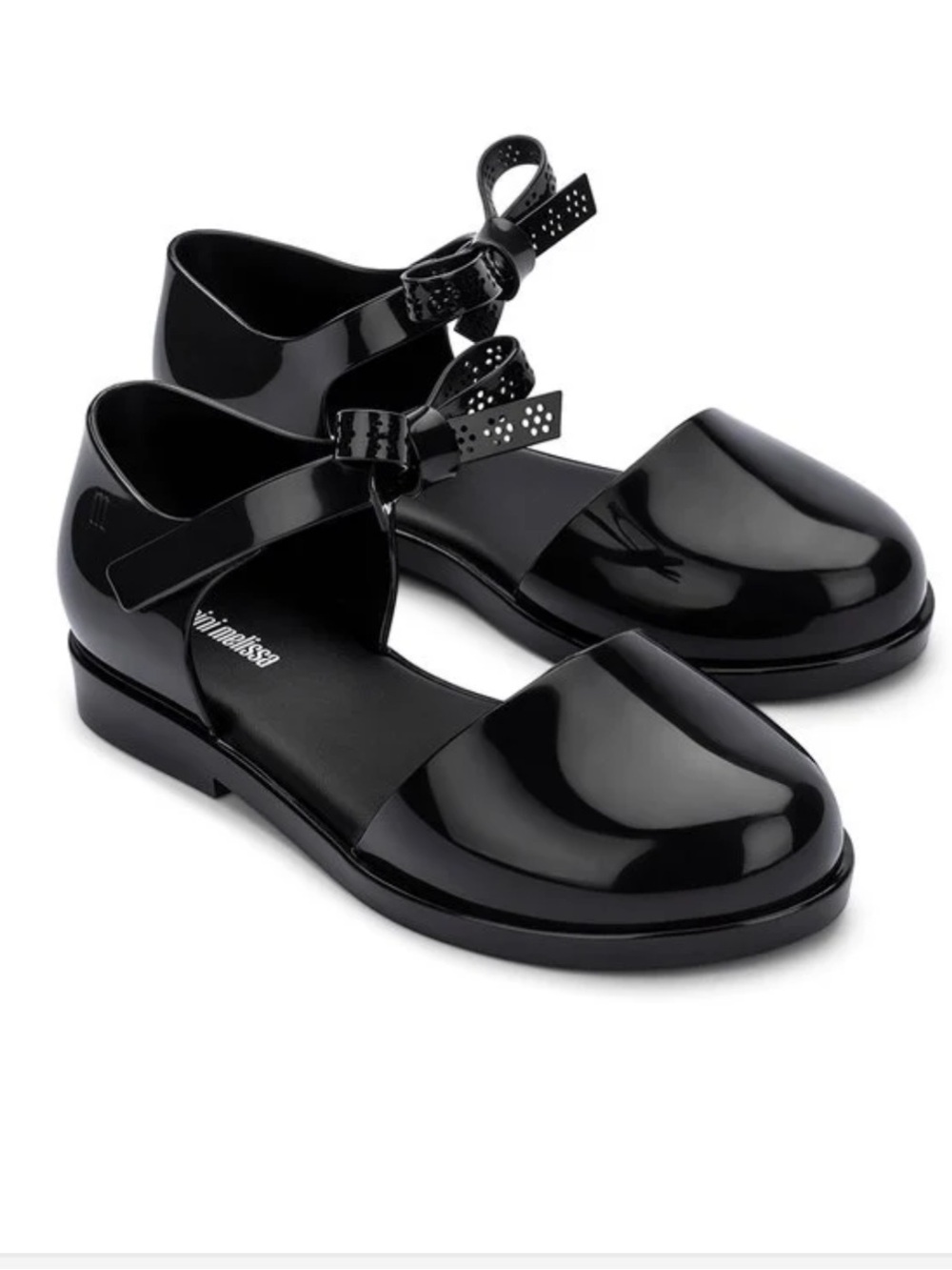 Mini Melissa Amy Ankle Strap Flat Size 1